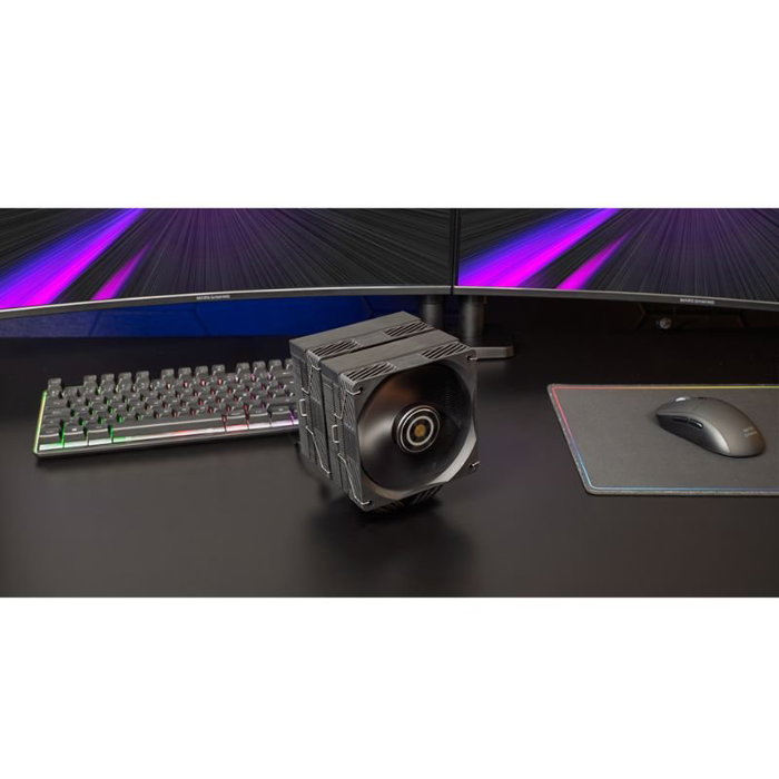 Mars Gaming MCPU-X26PRO Disipador de Aire Dual Tower con 2 Ventiladores de 120 mm
